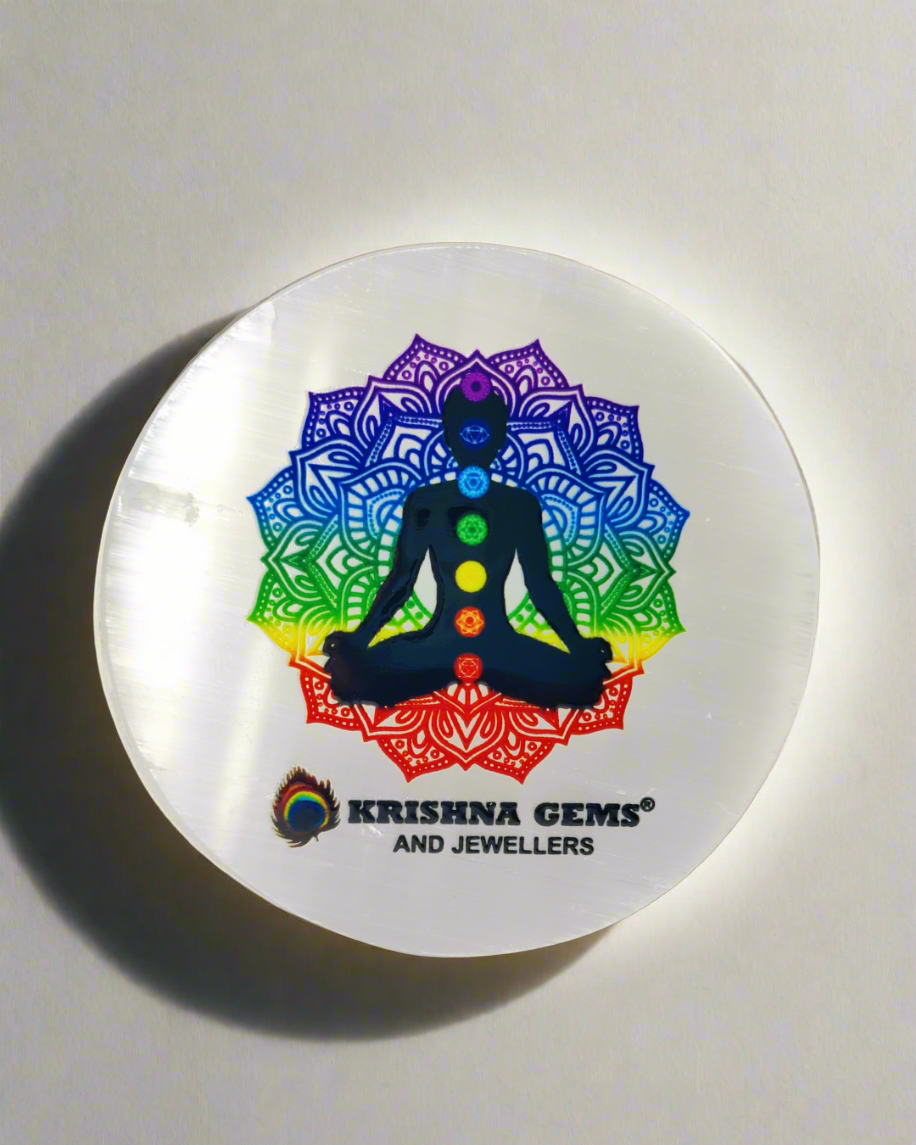 Selenite Crystal Charging Plate