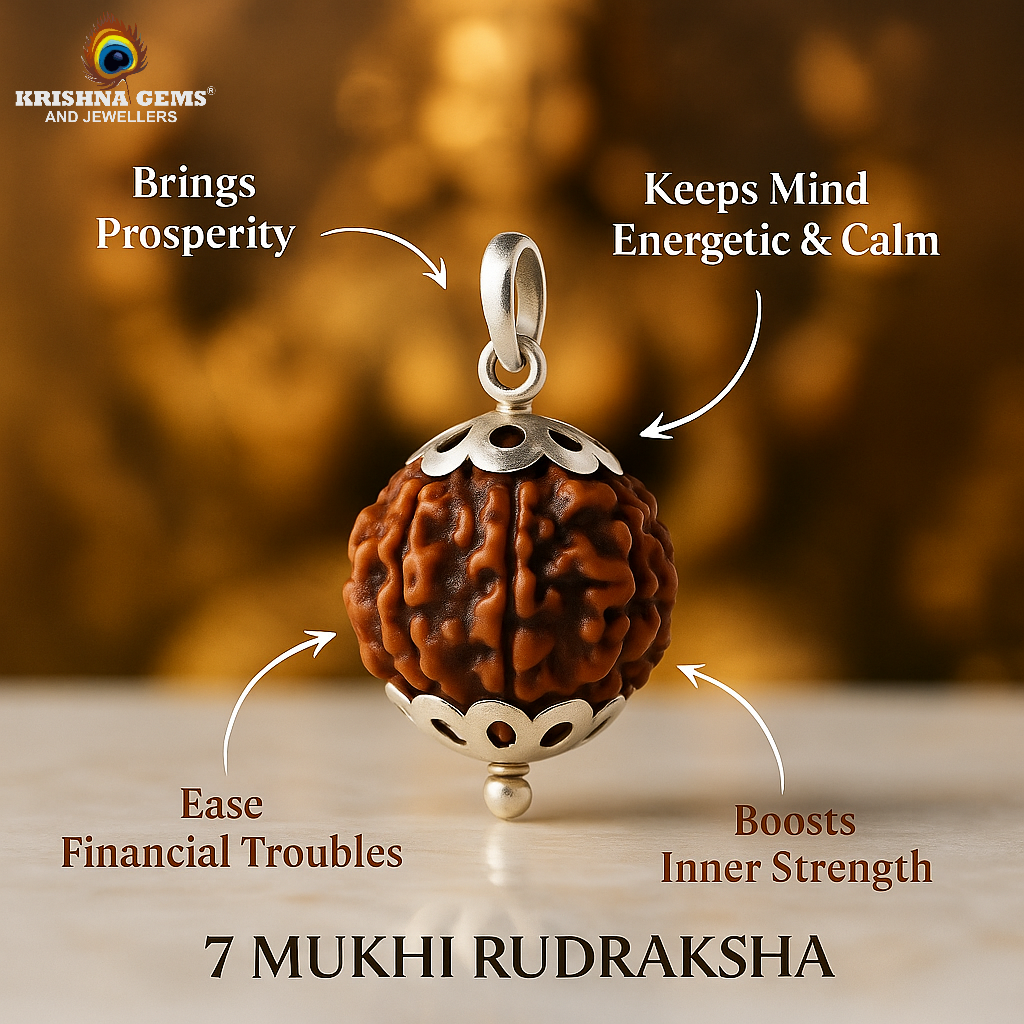 7 Mukhi Rudraksha - Nepal