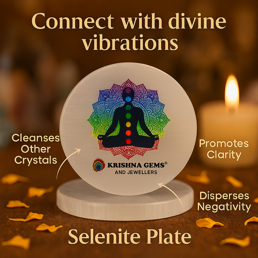 Selenite Crystal Charging Plate
