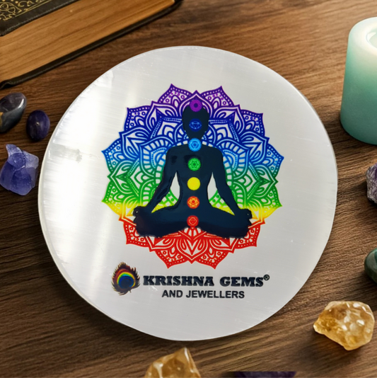 Selenite Crystal Charging Plate