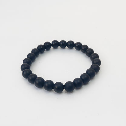 MATTE BLACK ONYX BRACELET