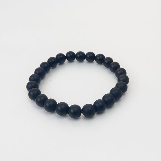 MATTE BLACK ONYX BRACELET