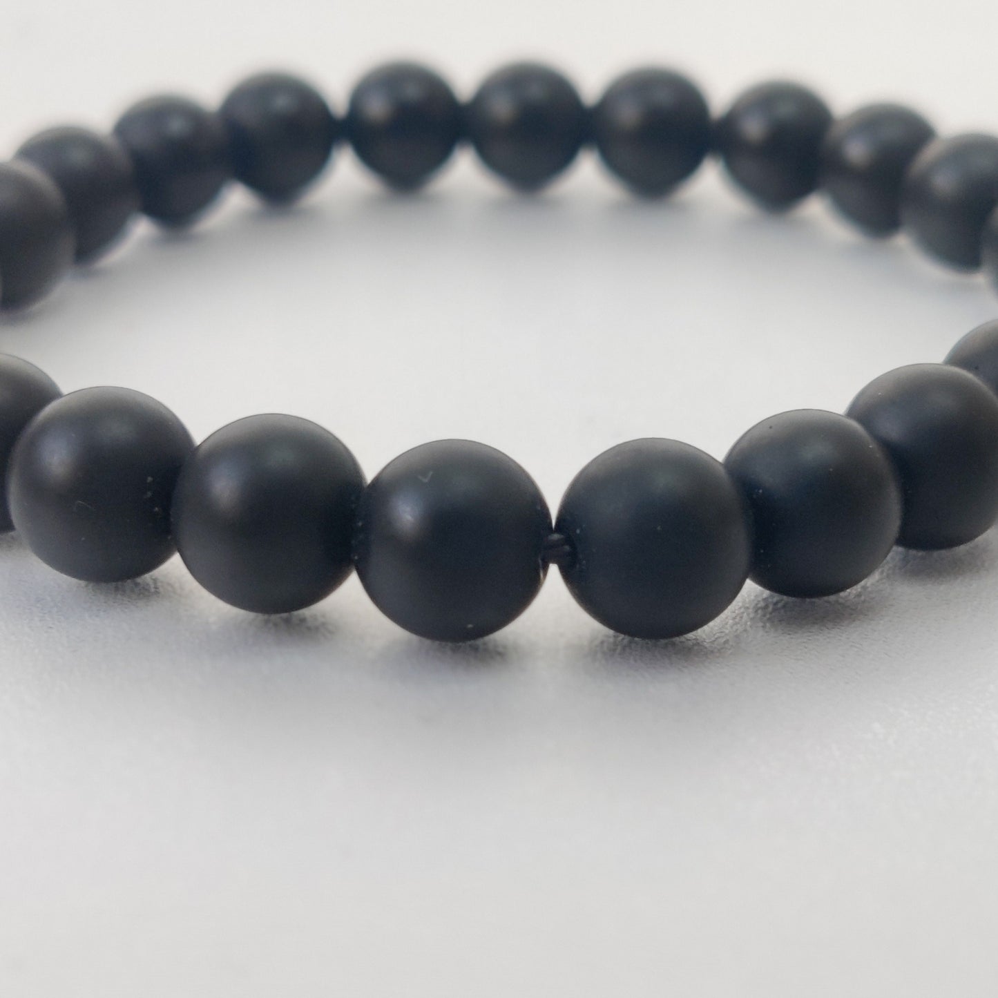 MATTE BLACK ONYX BRACELET