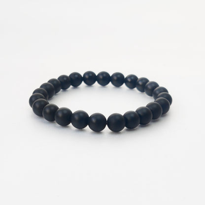 MATTE BLACK ONYX BRACELET