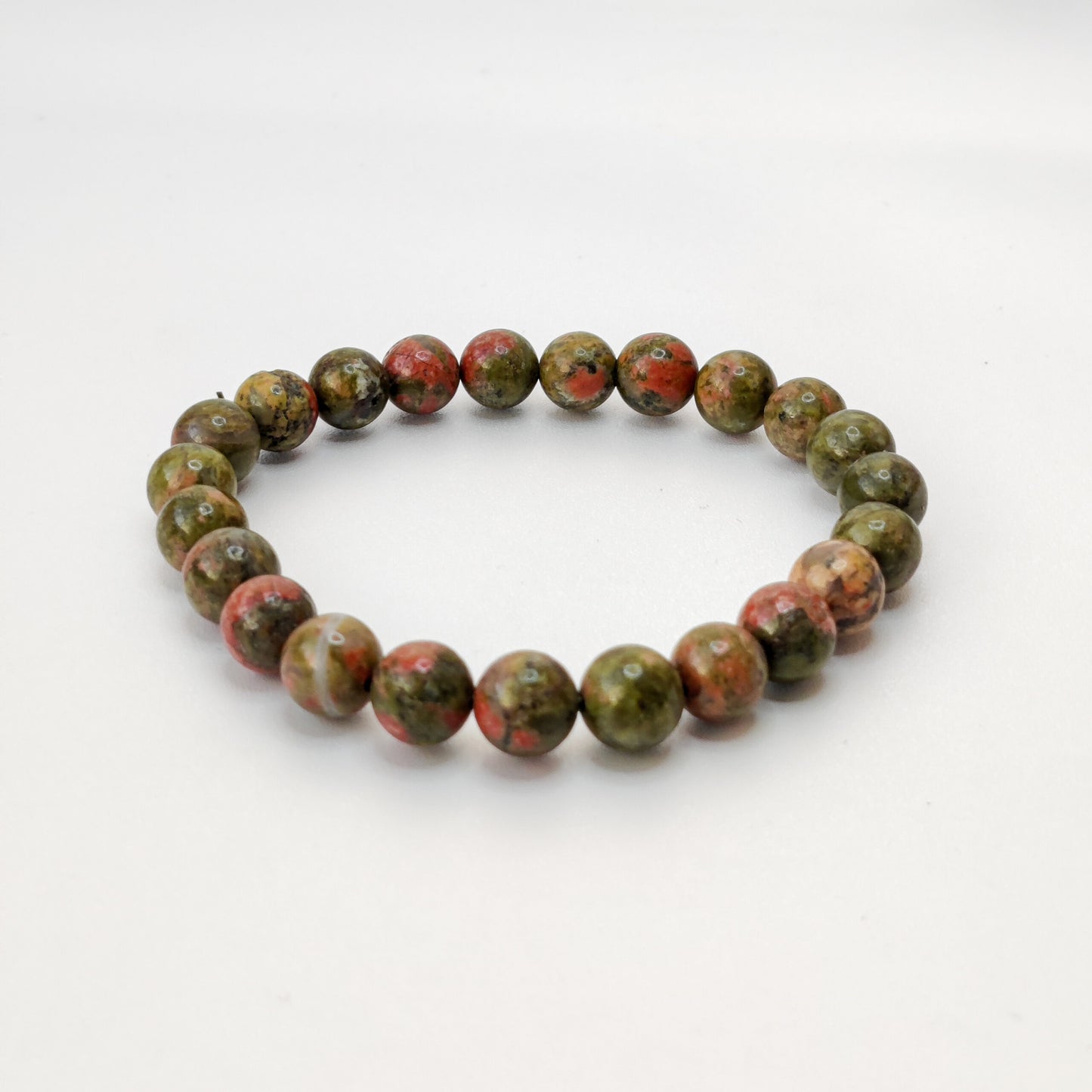 Unakite bracelet