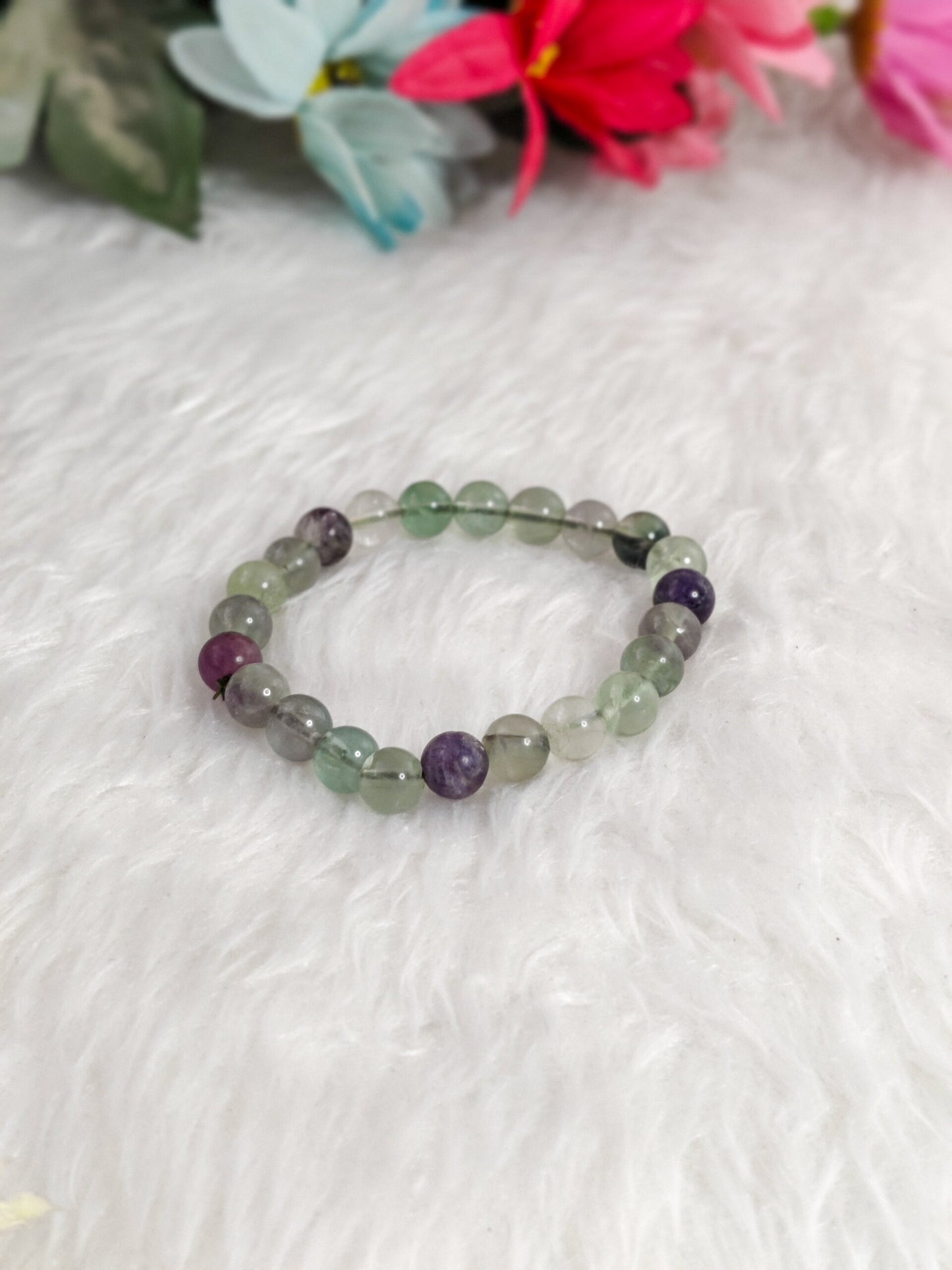 Multi Fluorite Bracelet