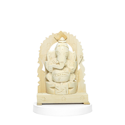 Shwetark Ganpati (Back Stand)