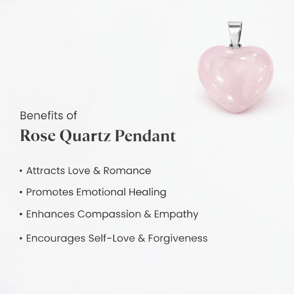 Divine Balance combo - Pyrite anklet and Rose quartz pendant