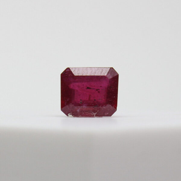 lab certified 5.73 carat ruby